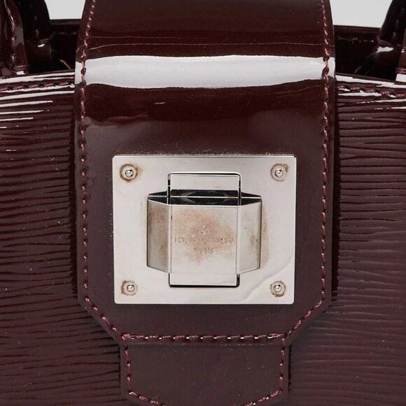 Louis Vuitton Prune Electric Epi Leather Mirabeau PM Bag - Picture 6 of 12